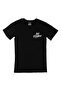 Unisex Large Size Black T-Shirt with 100 Thieves Pocket Logo Design