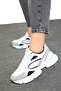 White-Black Women's Sneaker 17226 - 4