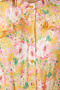 Orange Floral Ruffle Detailed Lined Woven Chiffon Dress TCTSS24EB00003 - 5