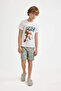 Boy's Looney Tunes Short Sleeve Shorts Pajamas Set A2374A824Sm - 2