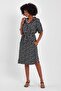 Belted Shirt Dress (B23-009) - 3