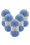 Softy Mega 5-Piece 374 Blue Melange Hand Knitting Yarn