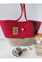 Beach Bag, Shoulder Bag, Straw Bag, Rope Bag, Knitted Bag, Handmade Bag