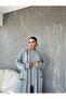 WOMEN'S COMFORTABLE FIT SIZE DETAILED BLUZED CARDIGAN PANT 3-PIECE SET - 3
