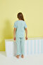 Multicolor Knitted Pajama Set - 5