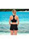 Modeled Swim Bikini with Shorts - 3