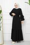 NEW SEASON RABIA FABRIC POUCH STYLISH DESIGN YOUTH FERACE DRESS ABAYA - 2