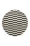 Black Beige Themed Cross Geometric Patterned Creative Modern Decorative Carpet 4536 - 2