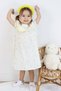 Girl's Woven Fabric Knee-Length Dress - 2