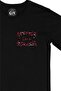 I Love You Black T-shirt with Heart Pocket Logo Design - 2
