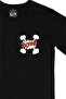 Black T-Shirt with Boom Design Pocket Logo Design - 2
