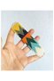 Women's Geometric Pattern Woven Handmade Adjustable Bracelet - 2