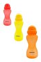 Sporty Glass with Straw Neon Series 330 ml Set of 3