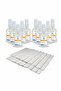 10 Pieces of Glasses Cleaning Solution and 10 Pieces of Microfiber Glasses Cleaning Cloth