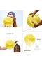 5 Metallic Yellow Bright Color Balloons - 3