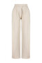 Taş Cırt Cırt Kapamalı Krep Yüksek Bel Pileli Wide Leg/Geniş Kesim Örme Pantolon TWOAW24PL00177 - 8
