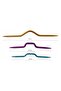 3Pcs Twisted Bowknot Holder Metal Knitting Needle J101-903-1004-1204 - 2