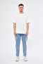 Basic Krem Beyaz Oversize Tişört