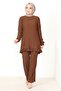 Fernur Brown 516 - Frilly Double Set - 5