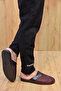 شبشب منزل رجالي من Saran Poly Light Sole Groom باللون العنابي - 5