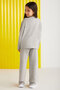 LILIANA-GRM24045 34% polyester 28% viscon 33% cotton 5%elastne women's long sleeves blouse and pantalon - 4