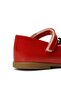 Linda-double Bow Red Vegan Girl's Ballerinas - 5