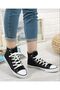 Cnv Unisex Long Black Linen Sports Shoes - 2