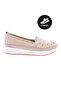 Women's Comfort Shoes Beige Genuine Leather 953311