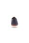 Women's Flat Comfort Shoes Navy Blue Genuine Leather 914143246 - 4