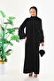 Quality Luxury Abaya Dubai Silk Fabric Hand Embroidered Lace Arabic Exclusive Feraje Abaya