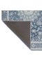 Light Blue Gray Themed Traditional Motif Ethnic Floral Patterned Vintage Decorative Carpet 4548 - 5