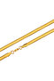 Flat Snake Italian Chain Stainless Steel Necklace Gold Color - 3 mm - 5