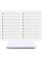 Music Notebook (Left Key Four Cut Line) + Yearly Planner 100% Handmade, Hand Stitched (A/5) - 6
