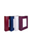 100 Pieces 15x21cm Windowed Cream Photo Album 68100 - 2