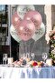 Bride To Be 10-Piece Balloon Set (Pink, White, Transparent Bride Printed Balloon) - 2