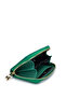 Unisex Genuine Leather Grass Green Wallet - 4