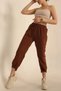 Women's Tie Waist Aerobin Linen Trousers - 3