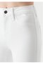 White Lycra High Waist Super Skinny Jeans - 3