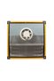 50X51 Matte Black Aluminum Surface Mounted Grille with Aspirator (Ventilation - Fan) - 3