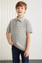 Lois-grm24001 100% Cotton Embroidered Short Sleeve Polo Neck T-shirt Grimelange Polo Neck T-shirt - 3