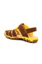 (Arzen) Orthopedics Thermo Non-Slip Sole Closed Toe Velcro Boys' Sandals BROWN - 4