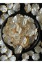 50Pcs Oyster White Gold Yellow Mussel Shell Beads - 3