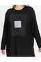 Women's plus size stone detail tunic - 2