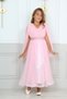 Girls' Evening Graduation Dress Sequin Embroidery 8 Years-9 Years-10 Years-11 Years-12 Years-13 Years - 4