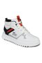 27430 High Top White - Navy Blue Men's Sneaker Casual Sports Shoes - 5