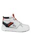 27430 High Top White - Navy Blue Men's Sneaker Casual Sports Shoes - 4