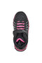 27787 Velcro Black - Fuchsia Girl's Casual Boots Sneakers - 6