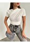 Women's Shoulder and Waist Drawstring Draped Blouse - 4
