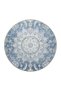 Light Blue Gray Themed Traditional Motif Ethnic Floral Patterned Vintage Decorative Carpet 4548 - 2