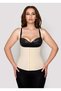 Belly And Belly Area Slimming Firming Shaping Latex Corset With 7 Steel Underwire Suspenders